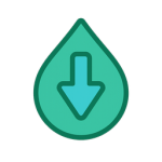Healthy blood sugar icon