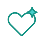 Confidence and intimacy icon